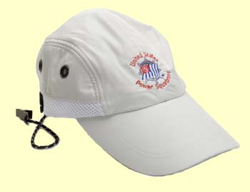 Boater's Cap with cord clip