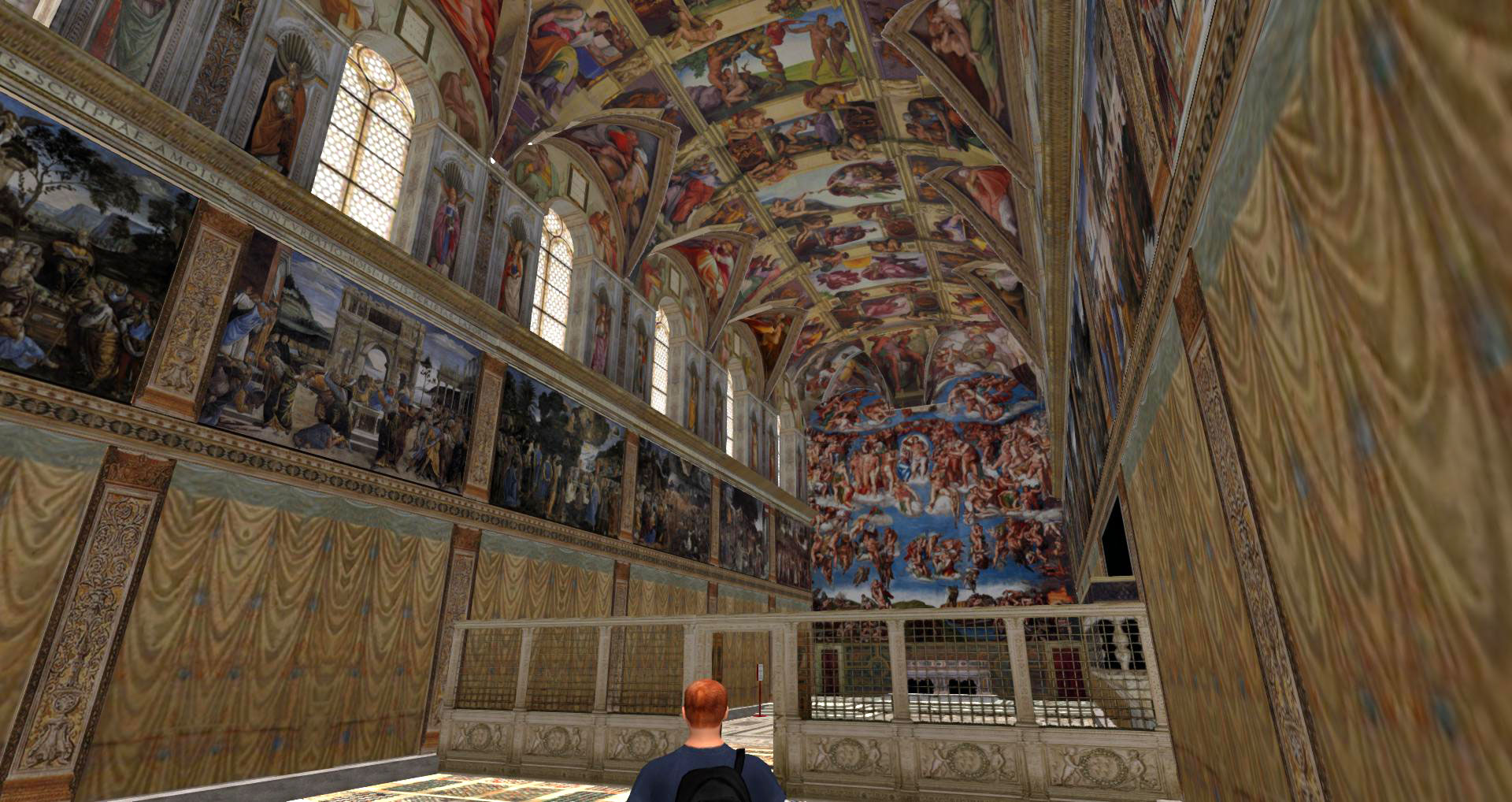 Sistine Chapel As A 3d Virtual Reality Simulation Latter Day