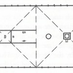 Diagram of Moses' Tabernacle, zones of sacred space (click for larger view)